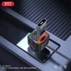 Автомобильный FM-трансмиттер модулятор XO BCC13 |3USB/2Type-C| Черный - изображение 7