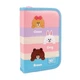 Пенал твердый Yes HP-04 Line Friends, одинарный, с 2 клапанами (533585) - изображение 1