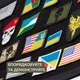 Стенд для шевронов, Патч Панель 61х92 см для военных нашивок и наград, липучка, подарочный набор, шеврон в подарок - изображение 7