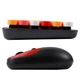 Беспроводная клавиатура с мышкой TWolf TF350 Colorful, Black-Red - изображение 5