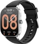Розумний годинник Xiaomi Amazfit Pop 3S Silver 1.96" (502x410, AMOLED, сенсорний), 4Mb/128Mb, Bluetooth, 300 mAh, IP68, Android / iOS, 54 г - зображення 2