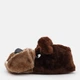 Подростковые теплые тапочки-кигуруми для мальчика Beppi 2194520 36/37 Brown (7000002519183) - изображение 3