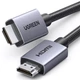 Кабель UGREEN HD153 HDMI to HDMI v2.0 4K@60Hz 3m Black (25300) - зображення 3
