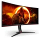 Монітор 34" AOC CU34G2XP/BK Black Red (6967059) - изображение 2