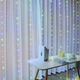 Гирлянда штора "Роса" 2x2м, 160 LED, от USB, 8 режимов, 8 нитей, Мультиколор - изображение 6