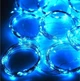 Гирлянда штора "Роса" 2x2м, 160 LED, от USB, 8 режимов, 8 нитей, Сине-белый - изображение 2