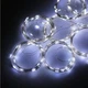 Гирлянда штора Роса, 8x1,5м, 600 LED, 40 нитей, 220В, статический режим, IP44, Холодный белый - изображение 3