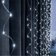 Гирлянда штора Роса, 8x1,5м, 600 LED, 40 нитей, 220В, статический режим, IP44, Холодный белый - изображение 2