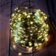 Світлодіодна гірлянда нитка "Роса" на котушці, 100м, 220V, 1000 LED, 8 режимів, зелений провід, IP44, Теплий білий - зображення 12