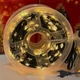 Світлодіодна гірлянда нитка "Роса" на котушці, 100м, 220V, 1000 LED, 8 режимів, зелений провід, IP44, Теплий білий - зображення 13