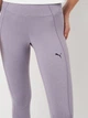 Спортивные леггинсы для бега и тренировок женские Puma Studio Foundation 7/8 Tight 52484730 S Сиреневые (4067981189038) - изображение 4