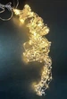 Гирлянда с жемчугом "Конский хвост" + пульт ДУ, 2м, 200 LED, 10 нитей, от USB и сети 220V, 8 режимов, Теплый белый - изображение 3