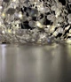 Гирлянда с жемчугом "Конский хвост" + пульт ДУ, 2м, 200 LED, 10 нитей, от USB и сети 220V, 8 режимов, Теплый белый - изображение 6