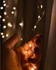 Гирлянда штора "Роса", 3x2м, 400 LED, от USB, 8 режимов + статический, IP44, Теплый белый - изображение 3