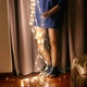 Гірлянда роса Кінський хвіст, 30 ниток по 2м, 600 LED, від USB, 8 режимів, Теплий білий - зображення 3
