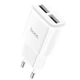 Адаптер сетевой HOCO Star round dual port charger C88A |2USB, 2.4A| - изображение 1