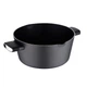 Каструля з кришкою Bergner Ion BG-35802-BK 28 см 6 л чорна - зображення 6