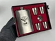 Набір подарунковий фляга з чарками VexShop Розвідка 9oz подарунок чоловікові, 4 чарки та фляга (61006-4) - зображення 3