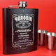 Набор подарочный фляга с рюмками VexShop 7oz подарок мужчине, 4 рюмки и фляга (61145-16) - изображение 1