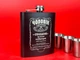 Набор подарочный фляга с рюмками VexShop 7oz подарок мужчине, 4 рюмки и фляга (61145-16) - изображение 5
