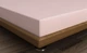 Простирадло на гумці односпальне бавовна 100%, рожева, 90x200x20 cm - зображення 2