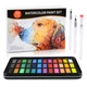 Подарунковий набір акварельних фарб для малювання Professional Paint Set 36 кольорів у металевому пеналі. - зображення 1
