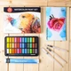 Подарунковий набір акварельних фарб для малювання Professional Paint Set 36 кольорів у металевому пеналі. - зображення 3