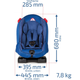 Автокрісло дитяче "MN3X", Capsula, 9-25kg, 0,5-6років, синій, 775040 - изображение 4