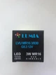 Светодиодная лед LED лампа MR16 для потолка софит 3W 12V 3Вт 12вольт GU5.3 3000К теплый мягкий желтый свет - изображение 10