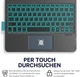 Чехол-клавиатура Earto Keyboard Case 10.2" iPad 8/7, iPad Air 3rd, Pro Black (UKR) Б/В g4 - изображение 3