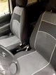 Авточехлы из автоткани для RENAULT SANDERO 2012-2020 Pok-ter VIP черные с серой вставкой - изображение 2