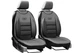 Авточехлы накидки для RENAULT SANDERO STEPWAY 2007-2012 Pok-ter GT на передние сиденья Серый - изображение 1