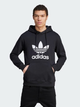 Bluza męska z kapturem z nadrukiem adidas Adicolor Classics Trefoil IM4489 S Czarna (4066761446873) - obraz 1