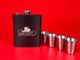Набор подарочный фляга с рюмками VexShop 7oz подарок мужчине, 4 рюмки и фляга (61145-24) - изображение 3