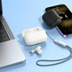 Навушники HOCO Duke true wireless BT headset EQ9 |BT5.3, 7/28h| чорні - зображення 3