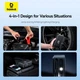 Пусковое устройство (бустер) для авто Baseus Super Energy Series 4-in-1 Car Jump Starter 600A - изображение 9