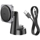 Держатель HOCO Speed magnetic wireless fast charging Car holder HW16 (center console) |15W, 4.5-7"| черный - изображение 2