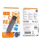 Перехідник HOCO Spirit 2-in-1 USB 2.0 Card reader HB45 |480Mbps, 2TB Max| сірий - зображення 7