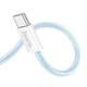 Кабель HOCO Source 60W charging data Cable Type-C to Type-C X104 |2M| синій - зображення 2