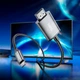 Кабель HOCO HD on-screen cable Type-C to HDTV UA27 |4K, 2m| metal-grey - зображення 7
