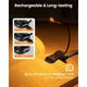Лампа Glocusent Mini clip-on book light A11 |1800/3400/6000K, 80h| черная - изображение 4