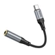 Переходник HOCO Fresh Digital Type-C to 3.5 audio converter LS36 |0.12m, DAC| черный - изображение 5