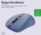 Компьютерная мышь TRUST MYDO SILENT WL беспроводная Blue (Синий) (ERC-25041_TRUST) - изображение 6