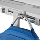 Комплект зростаюча шкільна парта та стілець від 7 - 14 років FunDesk Littonia Grey Сірий для дому, дитяча парта + стілець трансформер для школярів з регулюванням висоти + настільна світлодіодна лампа + підставка для книг - зображення 10