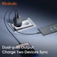 Зарядний пристрій на 2 порти Mcdodo 12W 2A Charger + кабель Type-C 1m CH-5072 Black - зображення 5