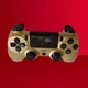 Беспроводной bluetooth джойстик DOUBLE Wireless Controller PS4 -DS-2312-Gold. Золото - изображение 1