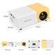 Міні портативний мультимедійний проектор з динаміком Byintek Led Projector YG300 - изображение 4