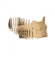 Картонный конструктор Cartonic 3D Puzzle BULLDOG - изображение 2