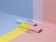 Ручка шариковая Caran d'Ache 849 Paul Smith Sky Blue & Lavender Purple Синяя 1 мм в металлическом пенале (7630002353199) - изображение 7