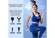Перкуссионный массажер для тела мышицный ударный EasyFit (портативный вибромассажер для тела с 4 насадками) черный - изображение 2
